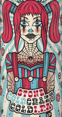 Stone Cold IPA bier etiket